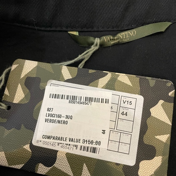 Valentino Mens Check Star Flannel Jacket Sz 44/M - Picture 11 of 11